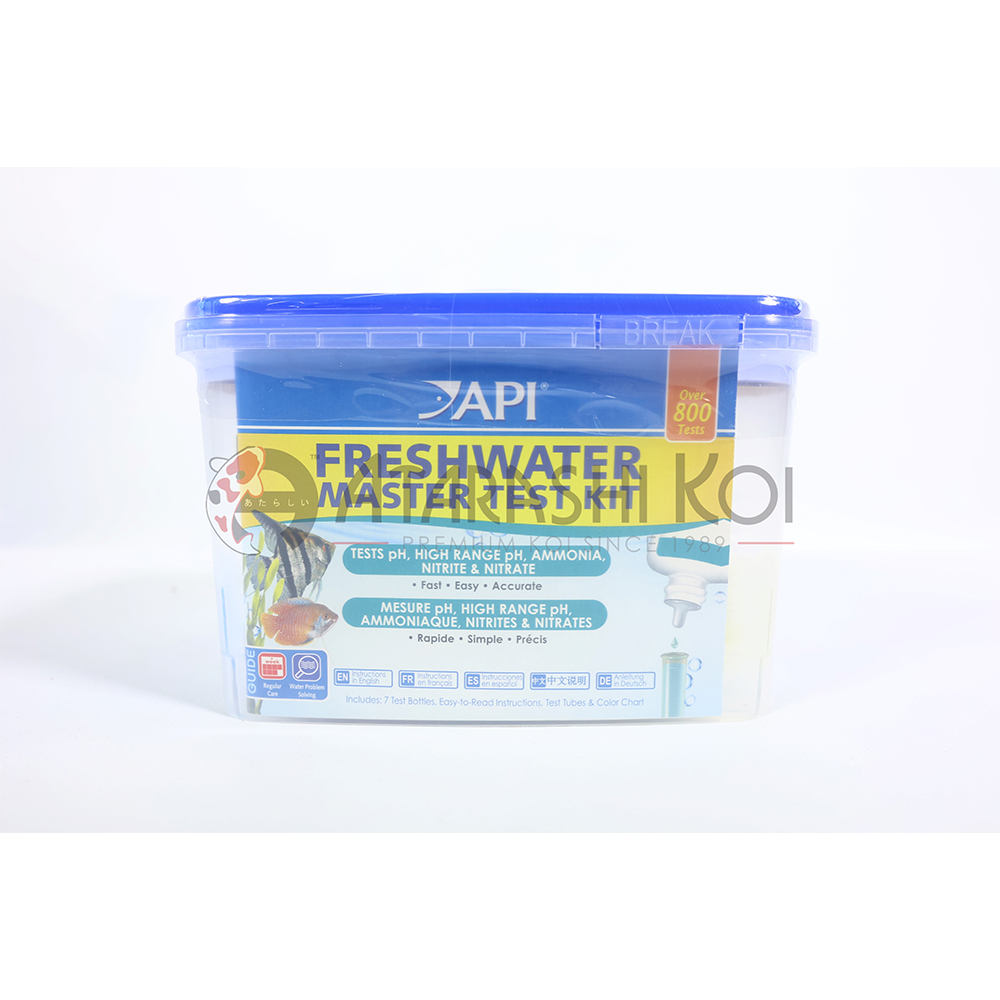 API Freshwater Master Test Kit - Aquarium Water Testing (Ammonia, PH, Nitrate, Nitrite)
